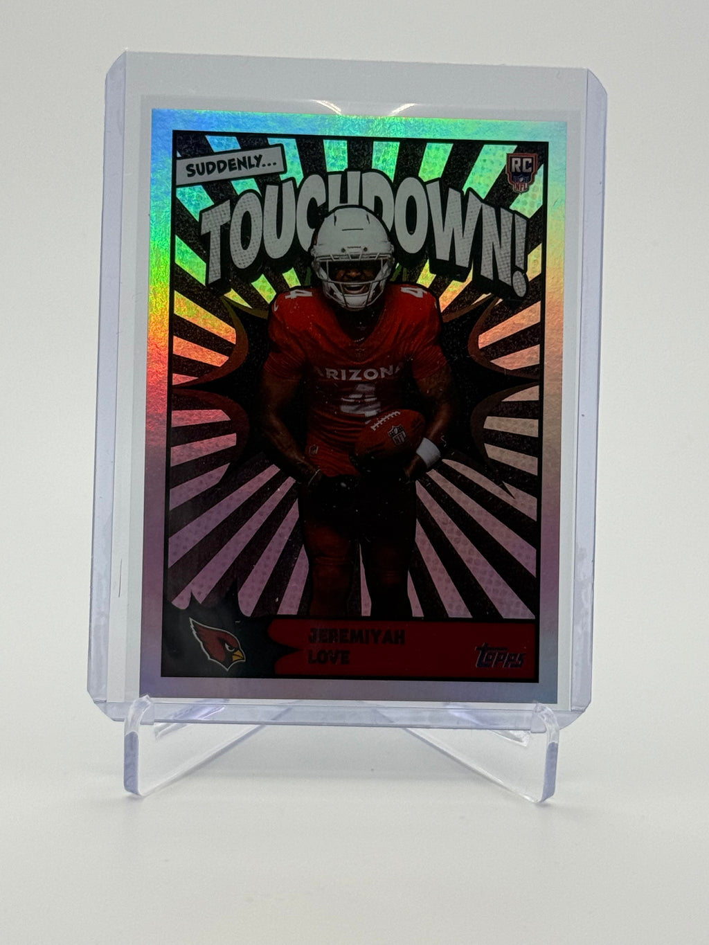 2026 Topps Flagship Jeremiah Love Touchdown Rookie Card