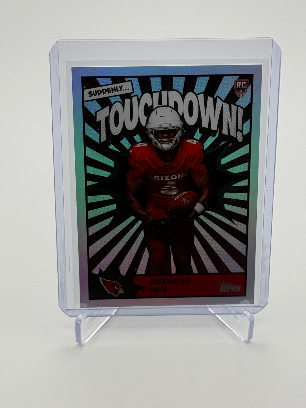 2026 Topps Flagship Jeremiah Love Touchdown Rookie Card