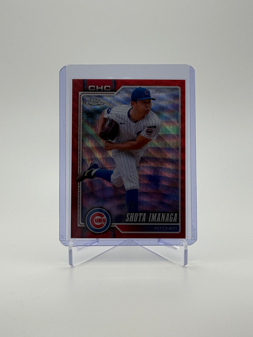 Shota Imanaga 2026 Topps Chrome Baseball Card /5