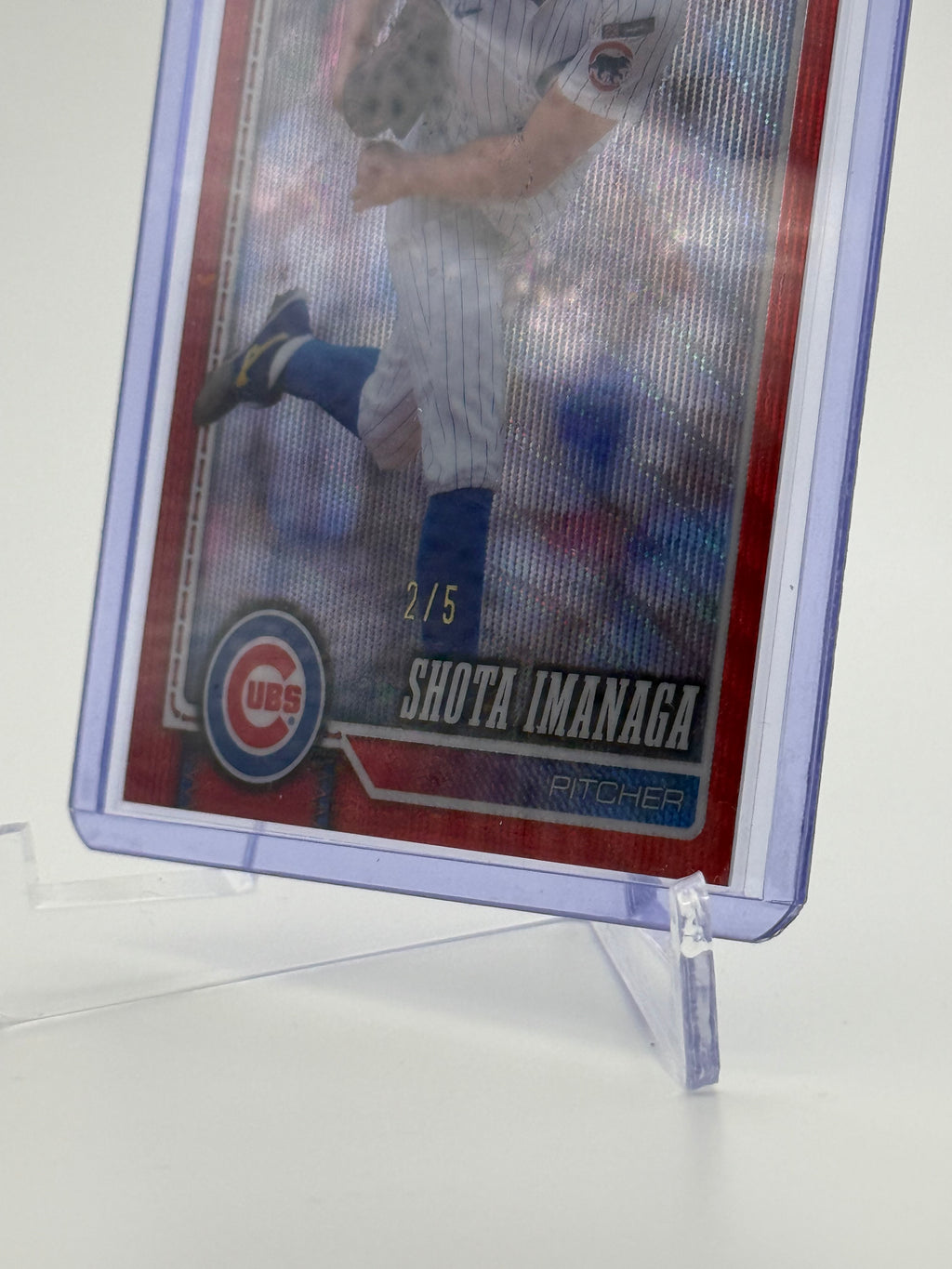 Shota Imanaga 2026 Topps Chrome Baseball Card /5