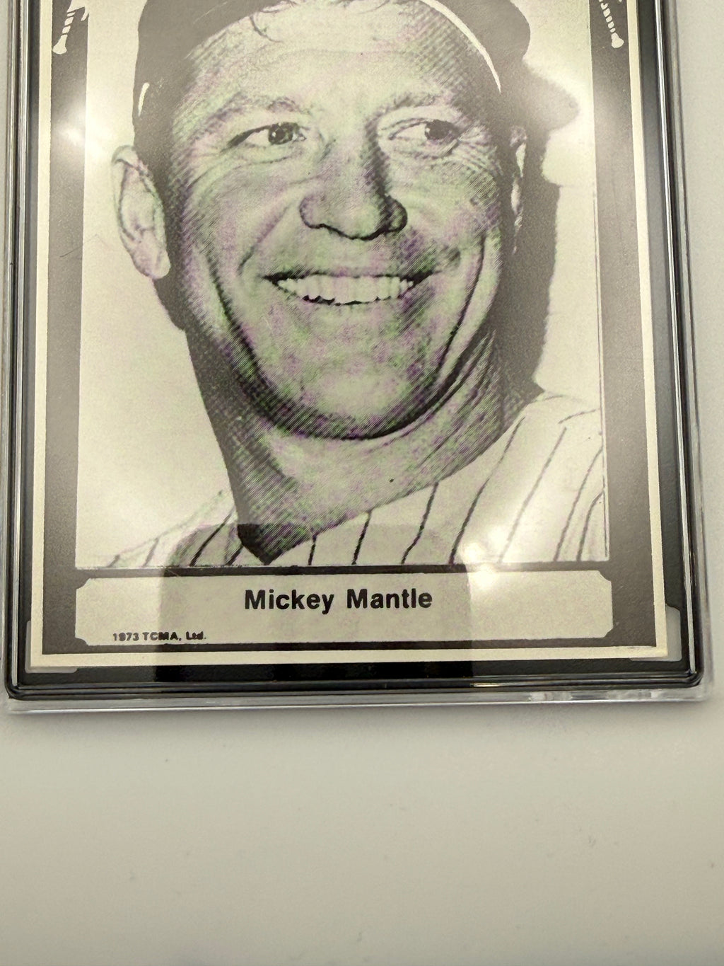 Mickey Mantle 1973-80 TCMA Postcard All-Time Greats SGA 5