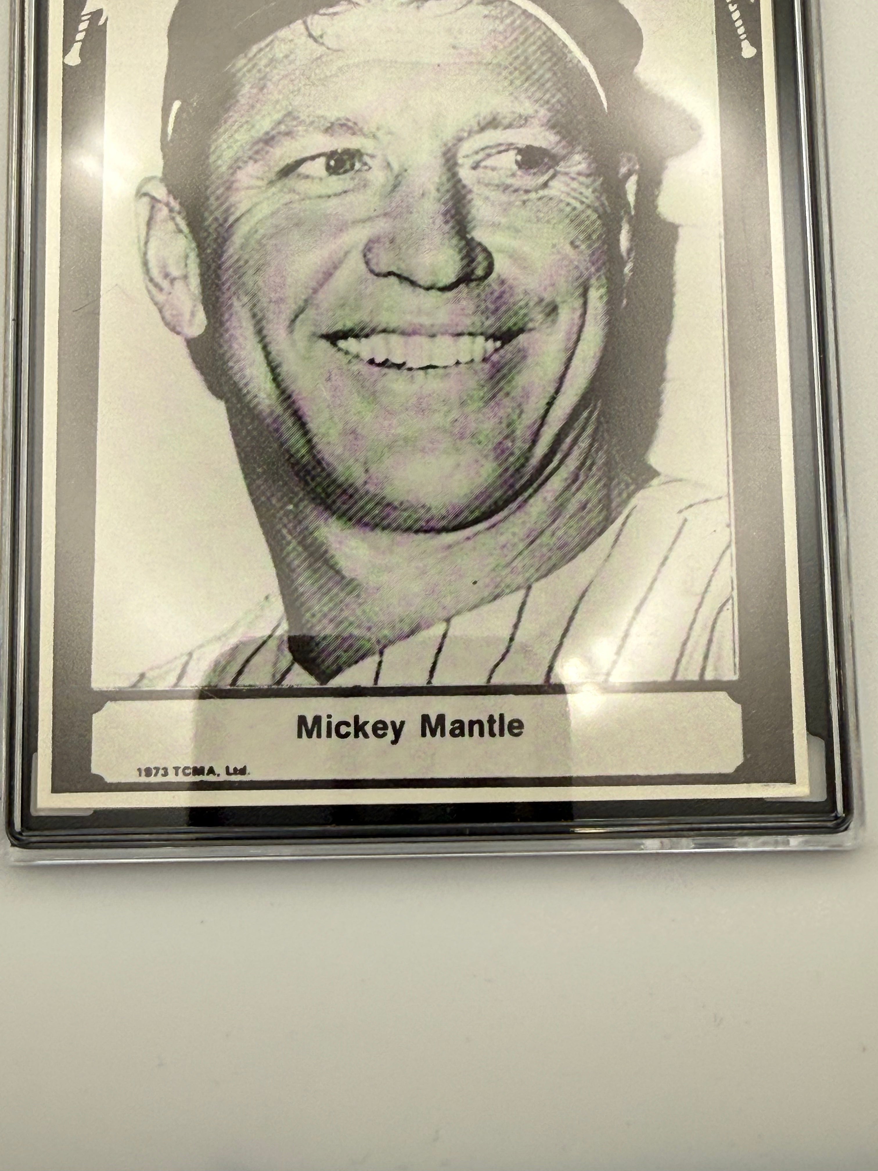 Mickey Mantle 1973-80 TCMA Postcard All-Time Greats SGA 5