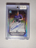 Ethan Holliday Bowman Chrome Auto