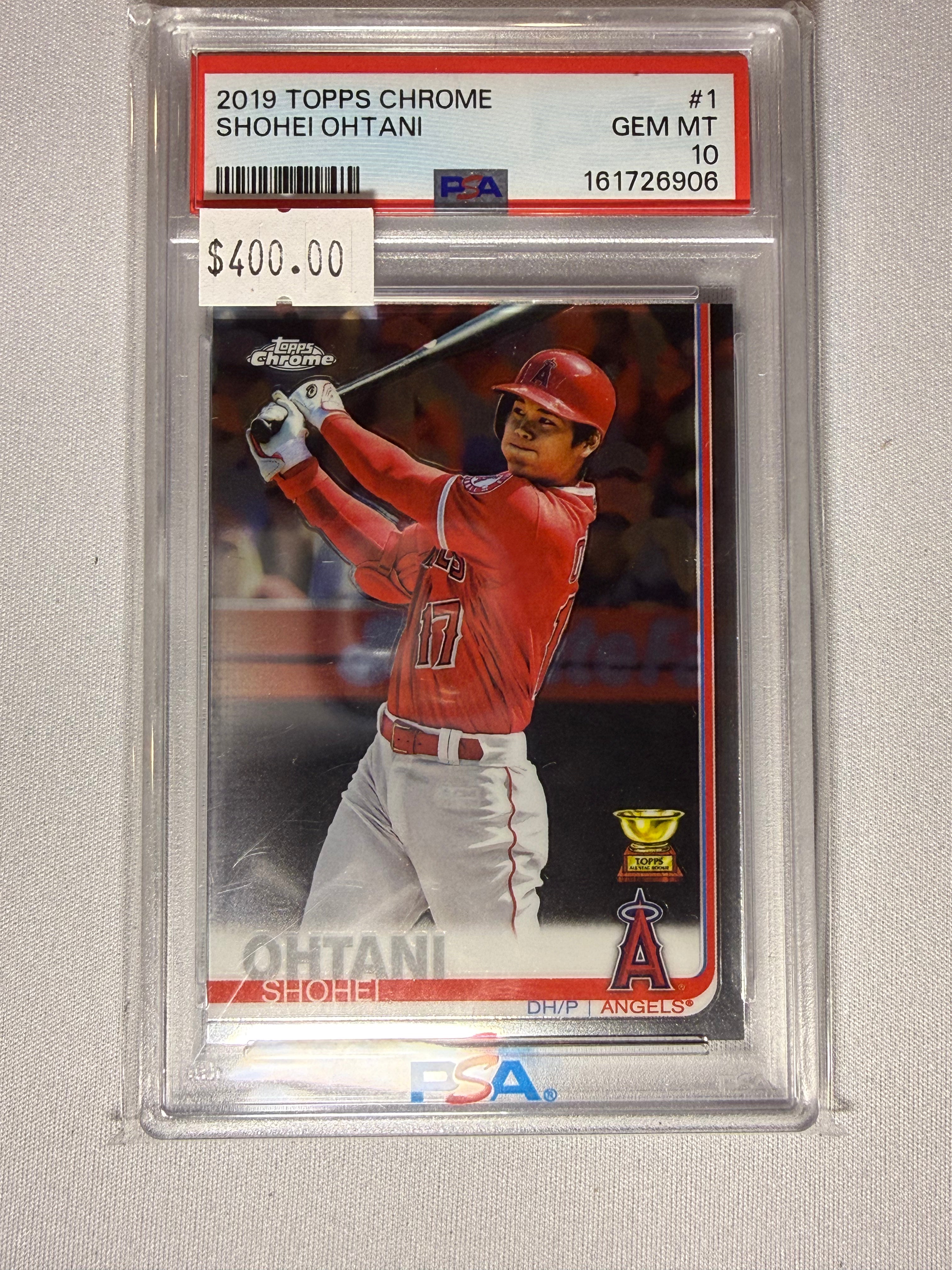 Shohei Ohtani 2019 Topps Chrome PSA 10