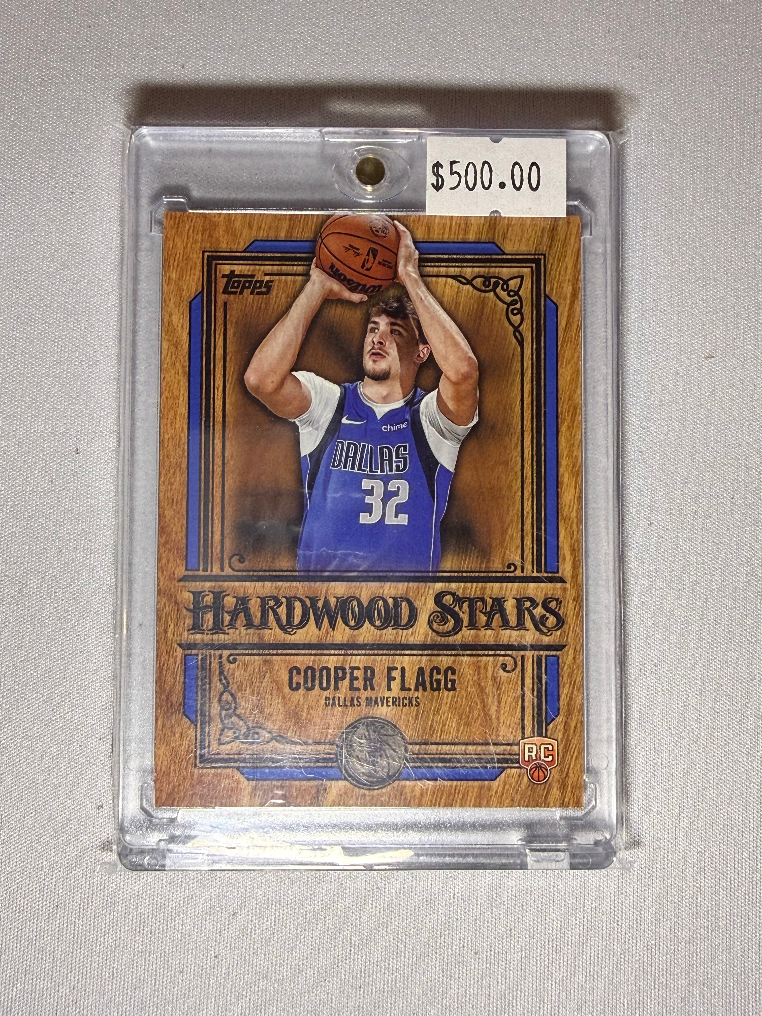 Cooper Flagg Hardwood Stars Topps Rookie Card