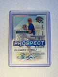 Brandon Sproat Panini Prospect Ticket Autographed Card