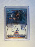 Colin Houck 1st Bowman Chrome.Autographed Card