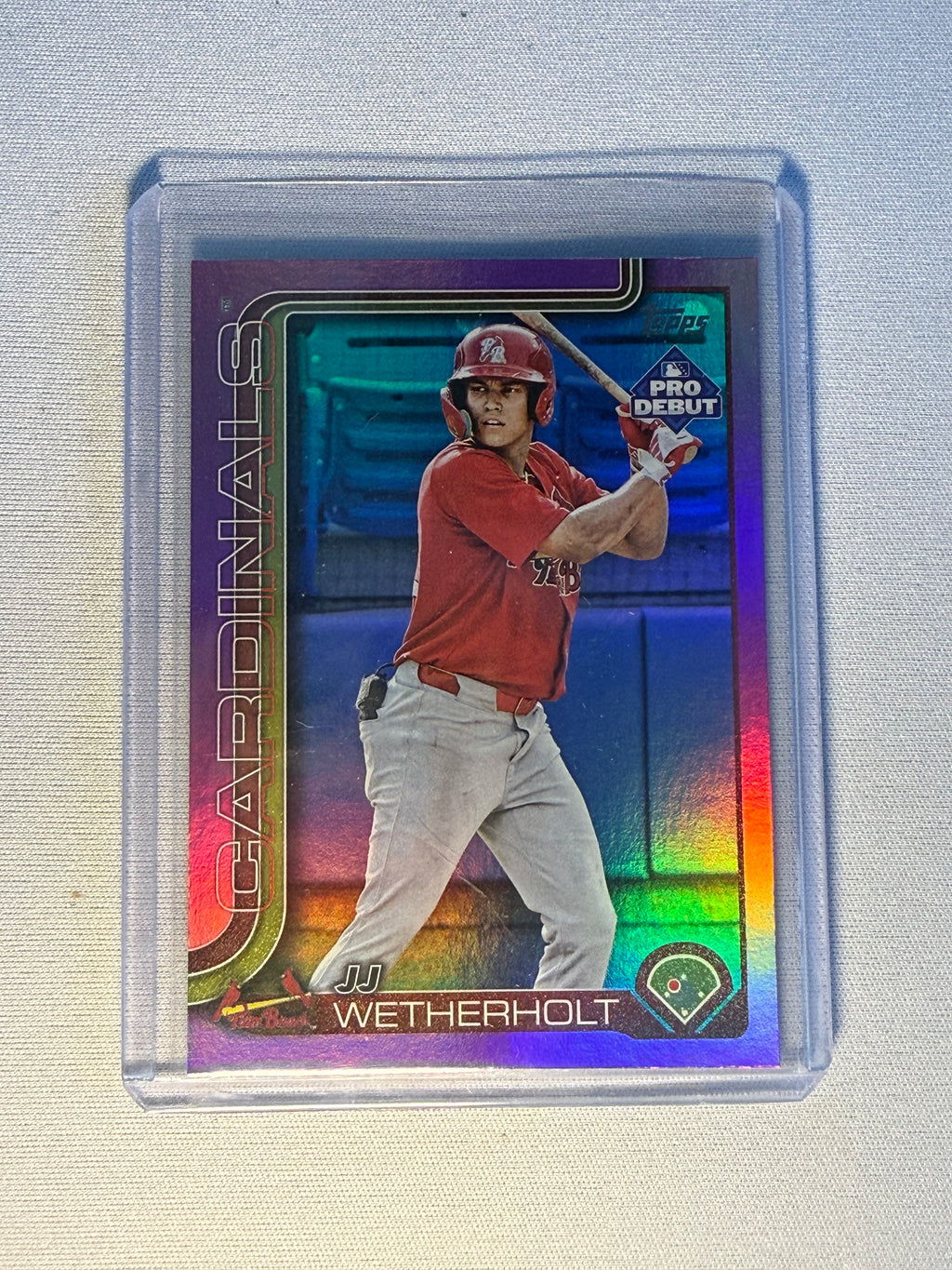 JJ Wetherholt Topps Pro Debut /199