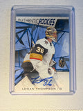 Logan Thompson Upper Deck Authentic Rookies Autographed Card