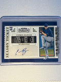 Corbin Burnes Panini Contenders Autographed Rookie Card /99