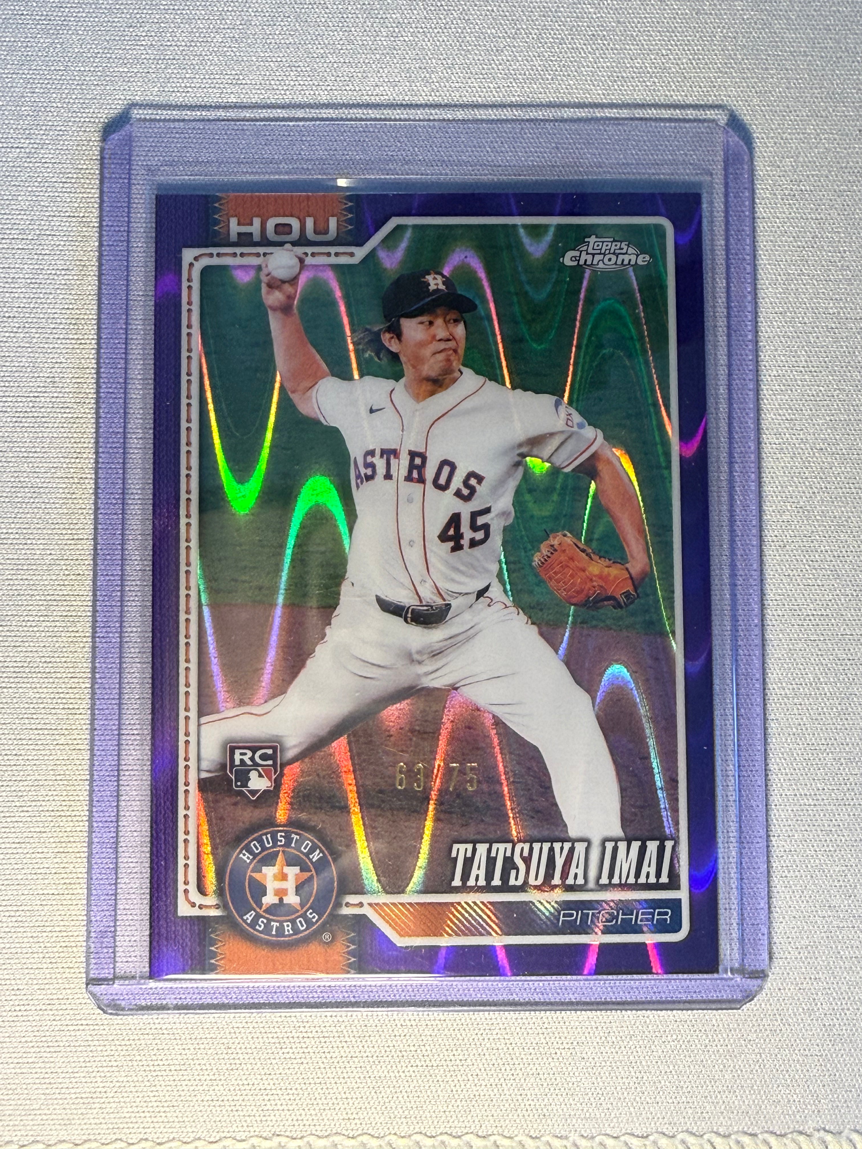 Tatsuya Imai Topps Chrome Ray Wave Refractor /75