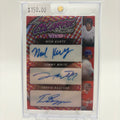 Nick Kurtz / Tommy White / Travis Bazzana 2023 Leaf Colorful Combos Triple Auto