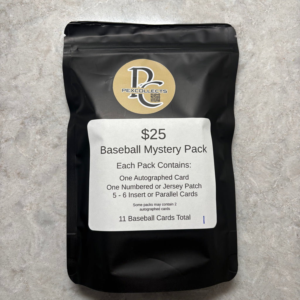 Baseball Card Mystery Pack - Black