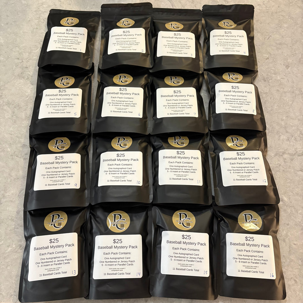 Baseball Card Mystery Pack - Black
