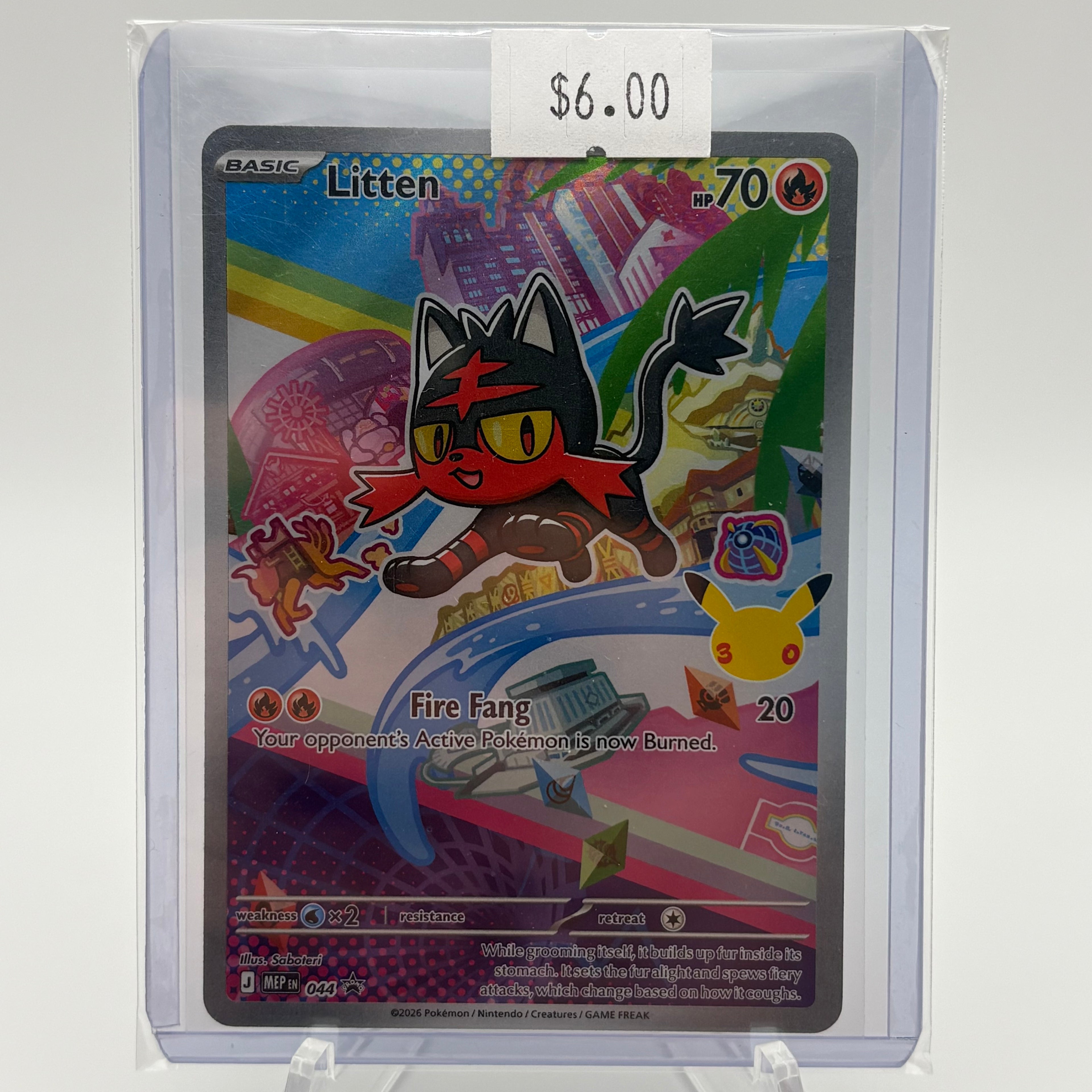 Litten - 044 - ME: Mega Evolution Promo (MEP)