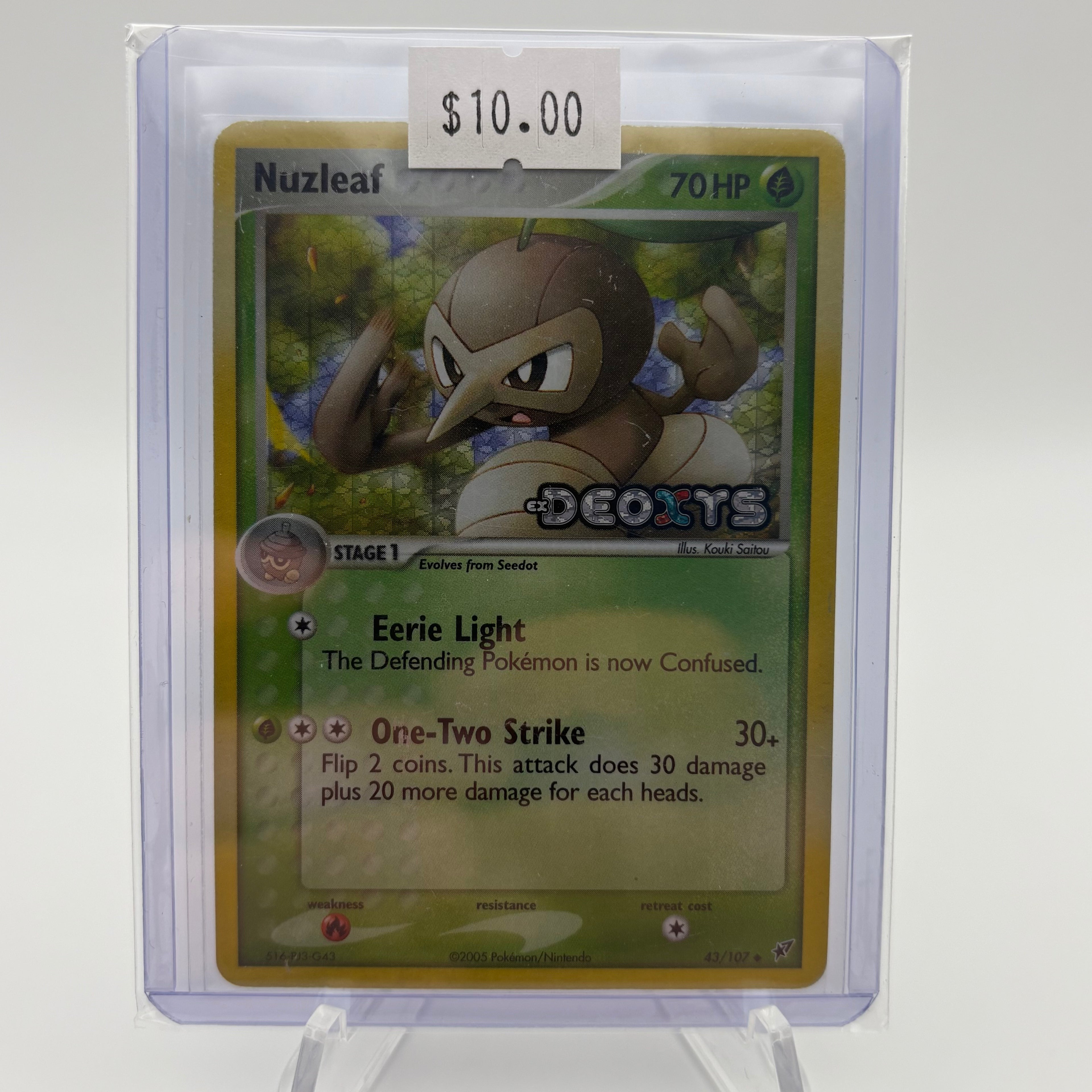 Nuzleaf - EX Deoxys (DX)