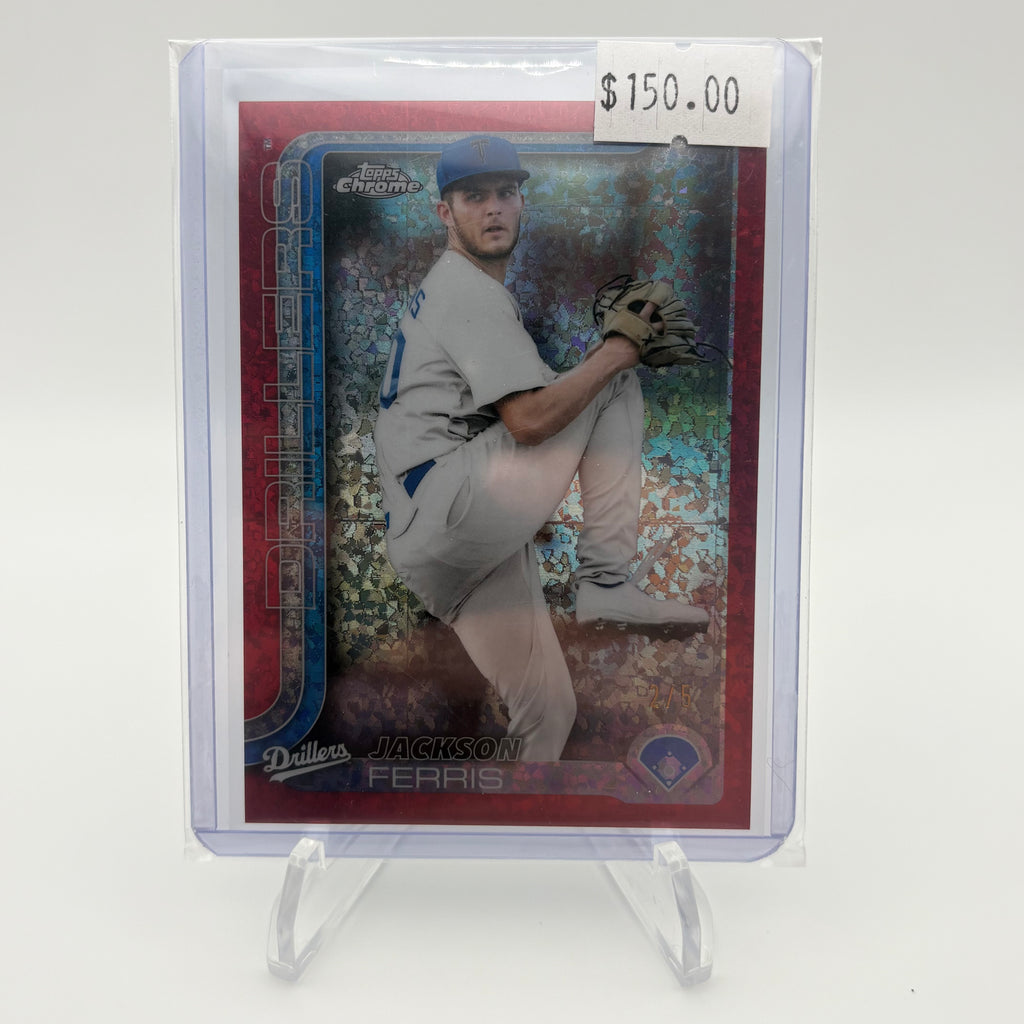 Jackson Ferris 2025 Topps Chrome MiLB /5