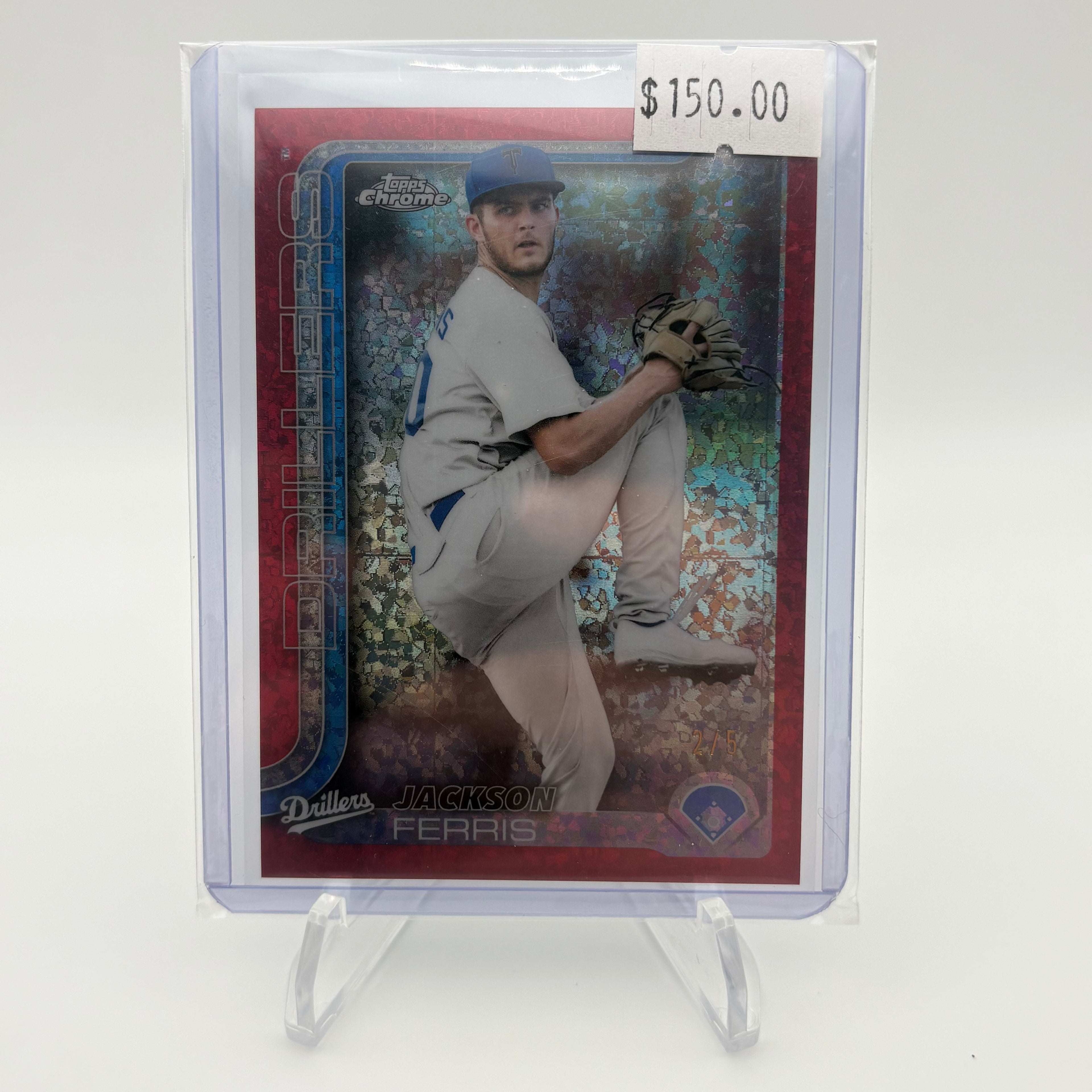 Jackson Ferris 2025 Topps Chrome MiLB /5
