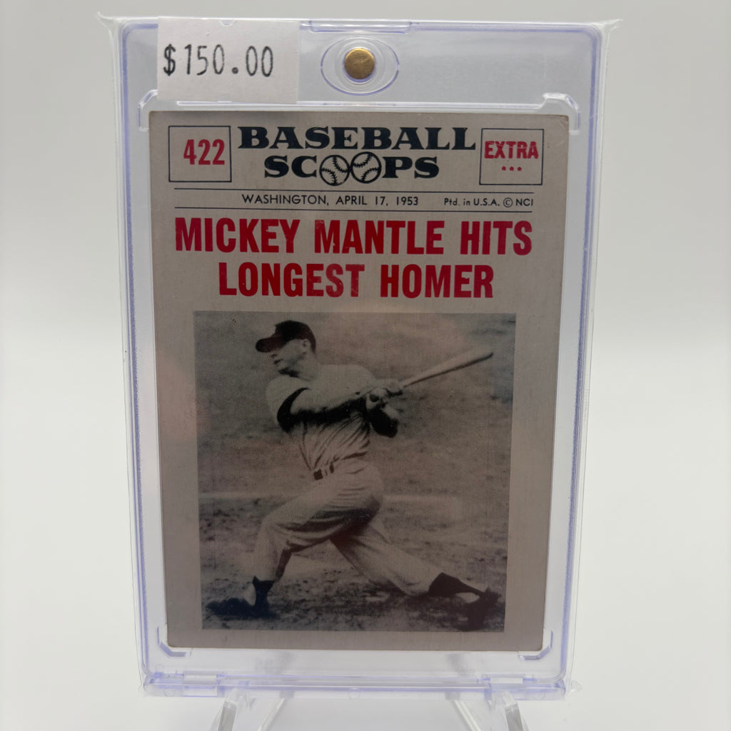 Mickey Mantle Baseball Scoops 422