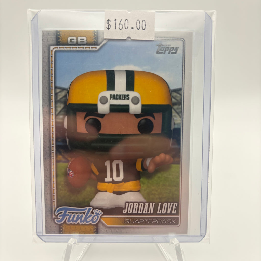 Jordan Love Topps Funko Card 2026