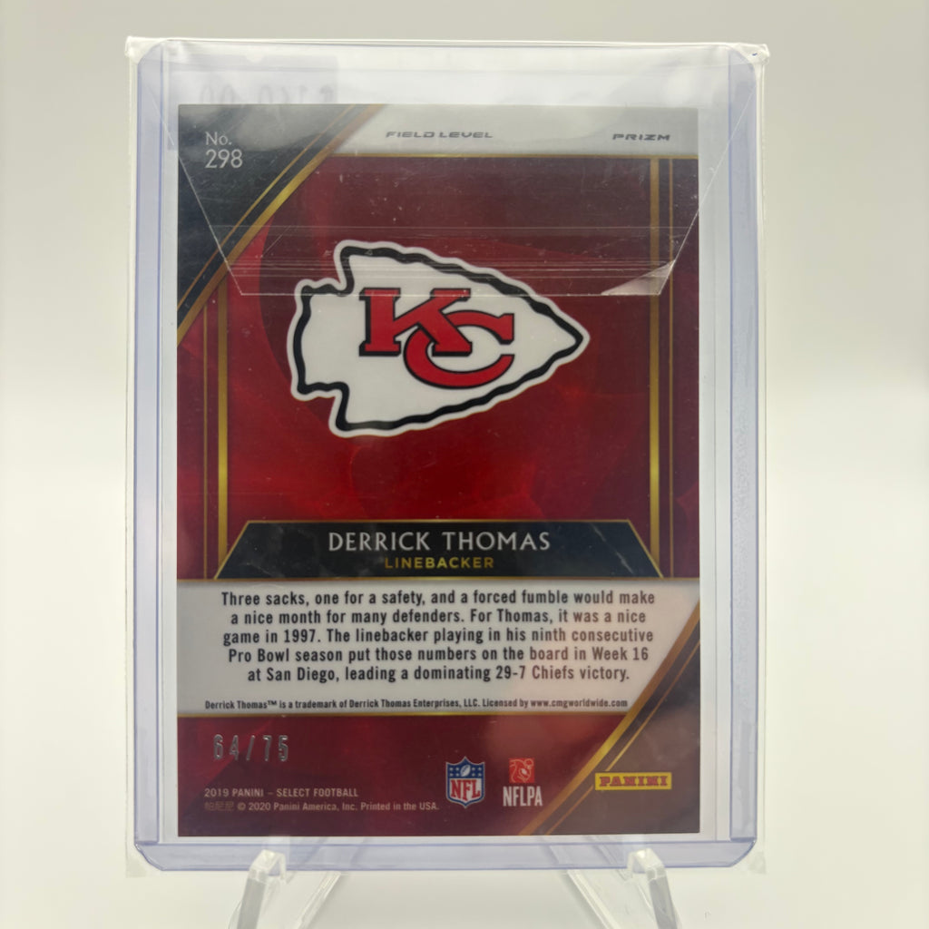 Derrick Thomas 2019 Panini Select /75