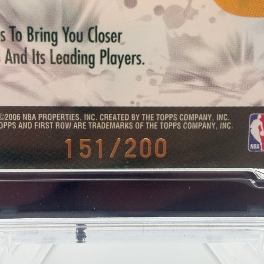 Tim Duncan and Manu Ginobili 2005-06 Topps First Row Pick N Roll Relics /200