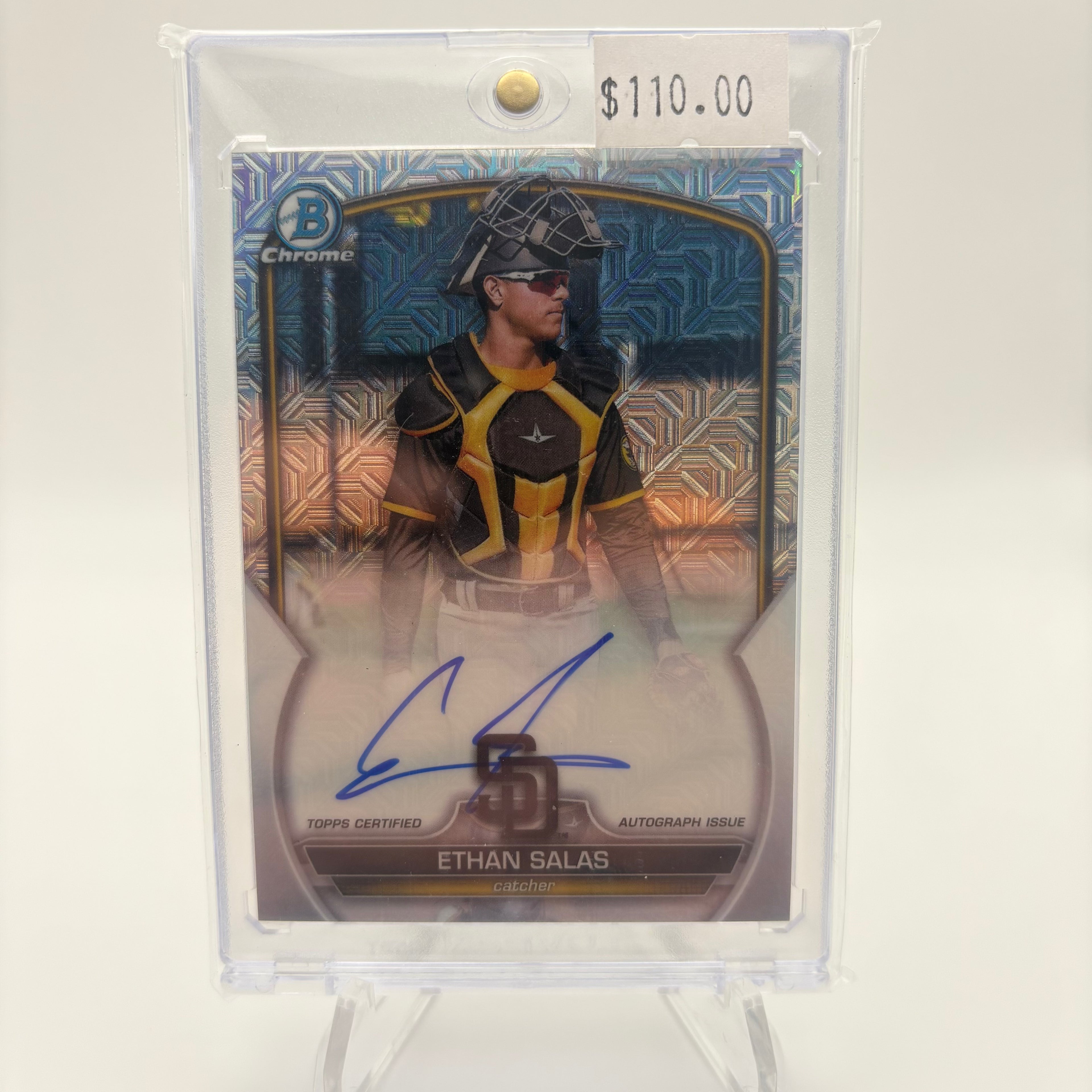Ethan Salas 2023 Bowman Chrome Auto