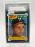 Eddie Matthews 1958 Topps SGC 7