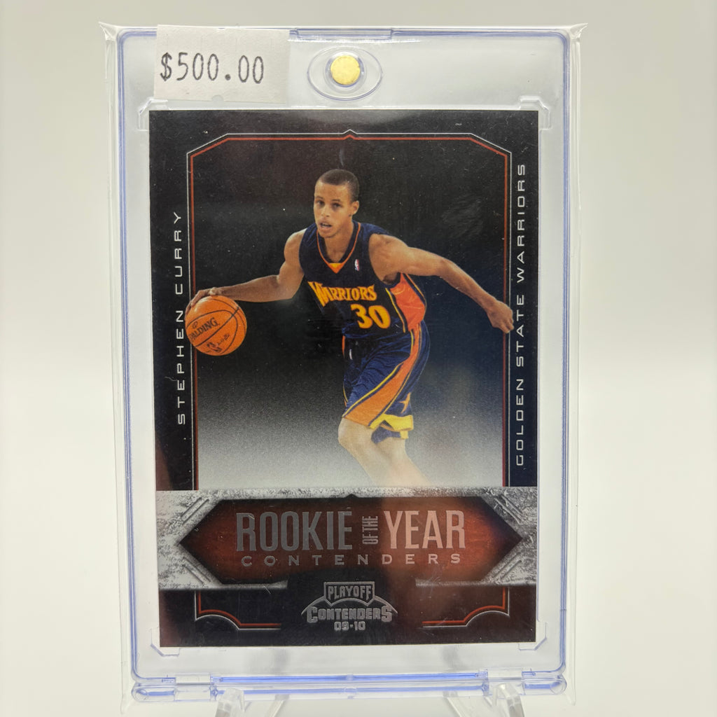 Steph Curry Rookie of the Year Contenders 2009 Panini