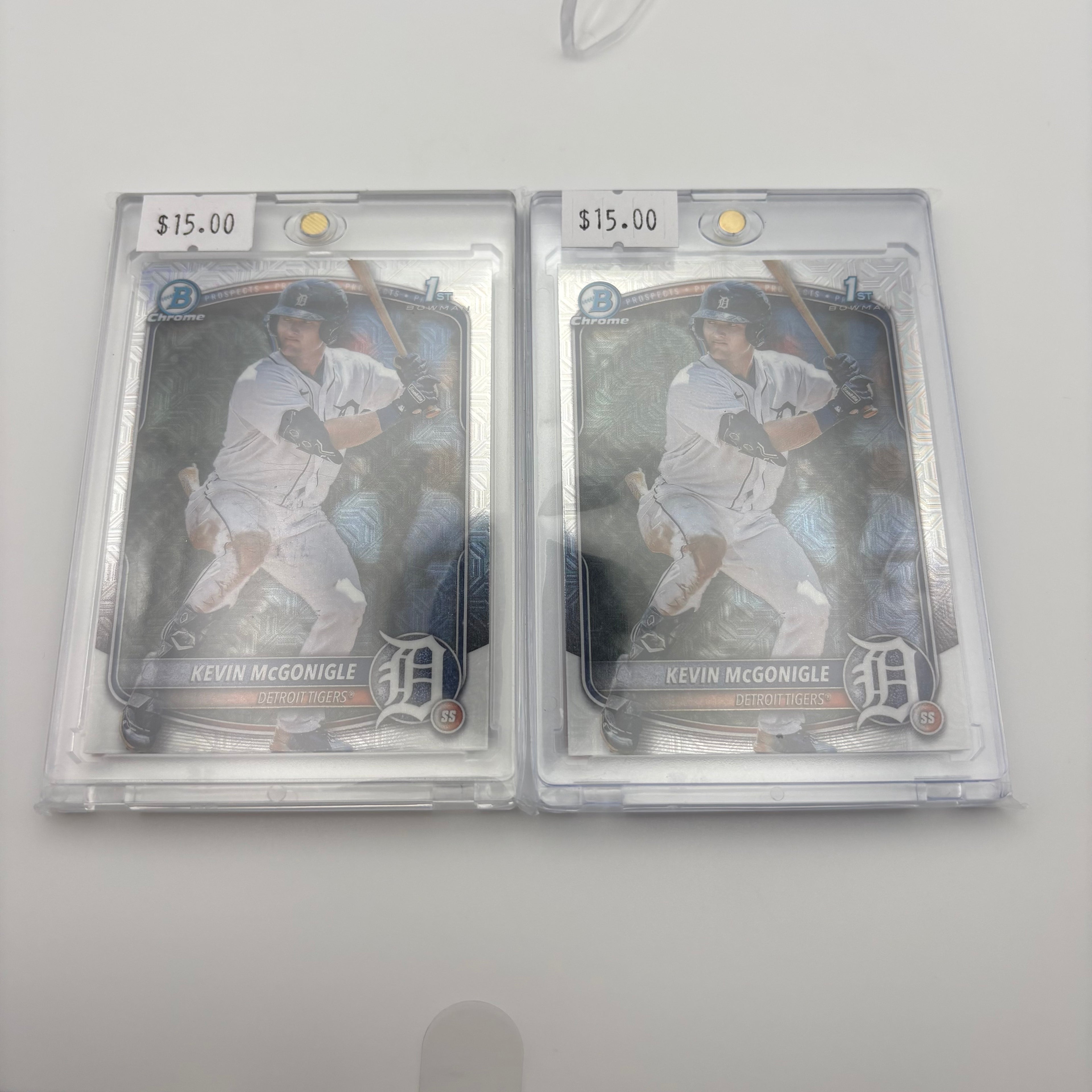Kevin McGonigle Bowman Chrome 1st Refractor