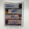 Josuar Gonzalez, Shotaro Morii Cris Rodriguez, Andrew Salas 2025 Topps Autographed Card /75
