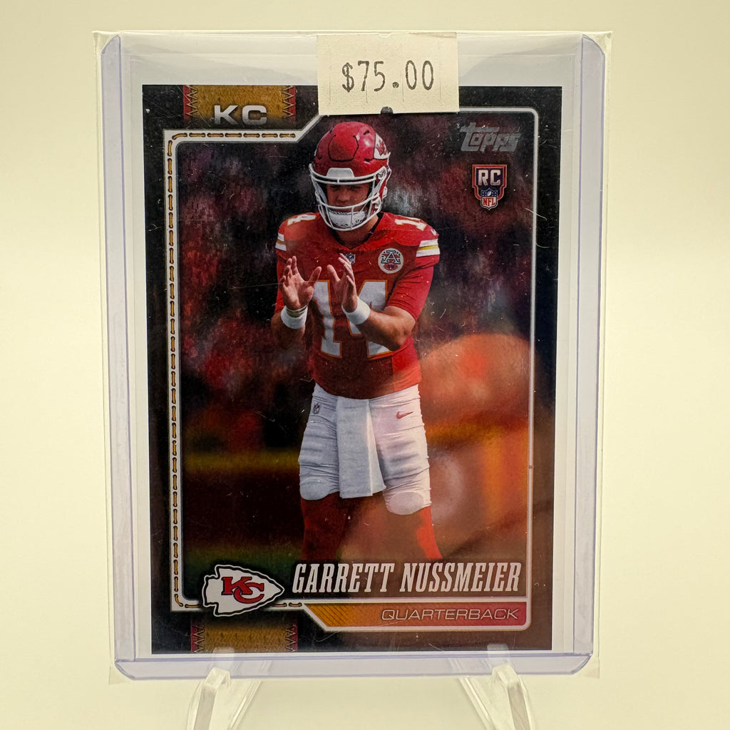 Garrett Nussmeier 2026 Topps Rookie /10
