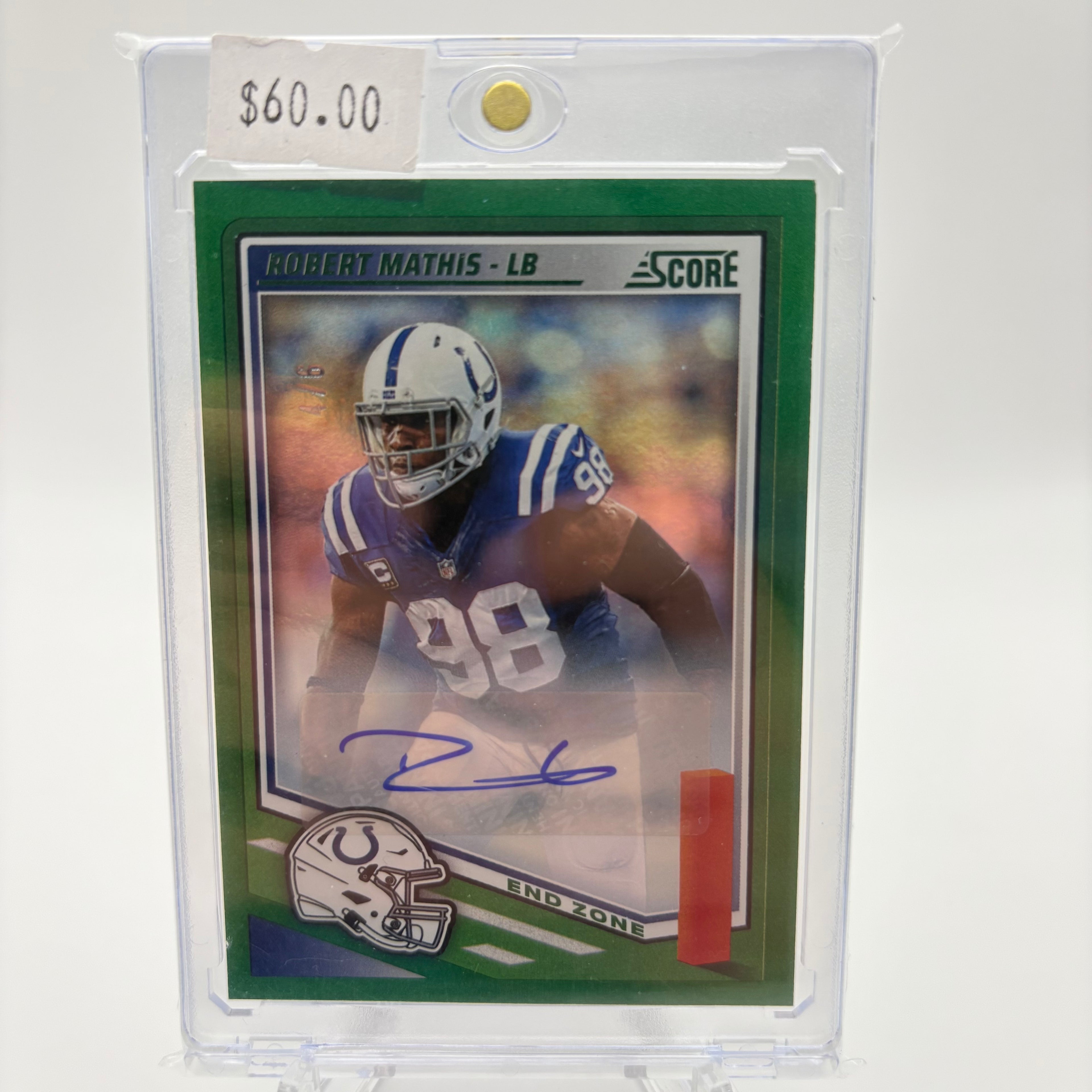 Robert Mathis 2025 Panini Score Auto /6