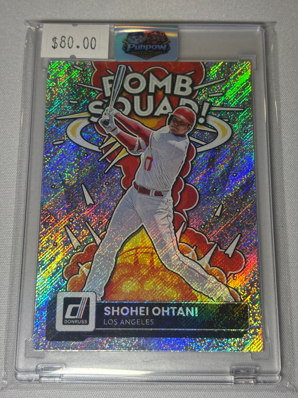 Shohei Ohtani 2022 Panini Donruss Bomb Squad