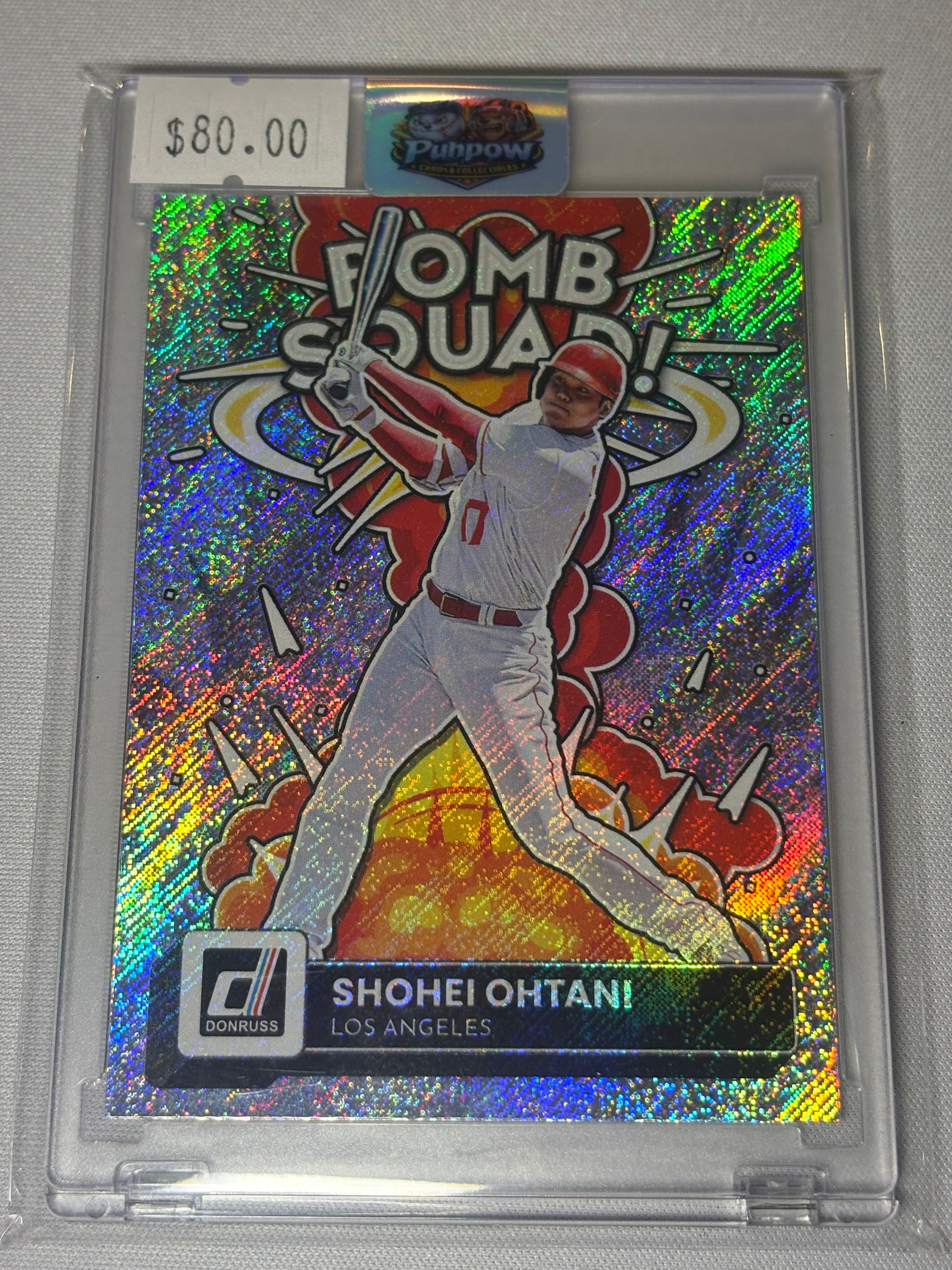 Shohei Ohtani 2022 Panini Donruss Bomb Squad