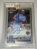 Jac Caglianone 2026 Topps Chrome Rookie Autographed Card