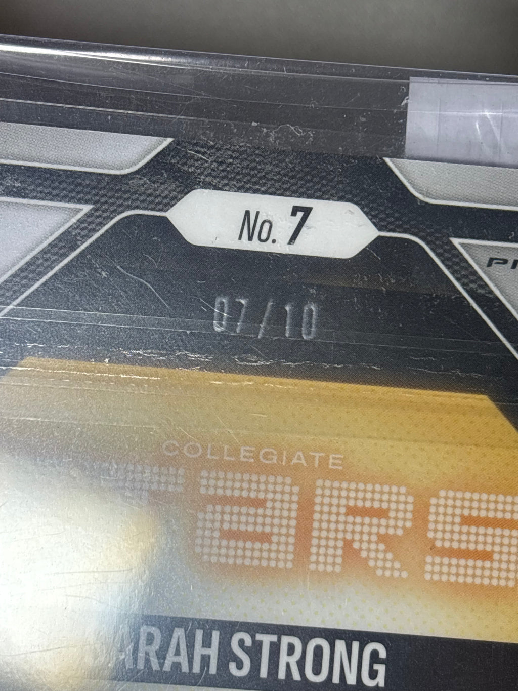 Sarah Strong 2025 Panini Prizm NIL Collegiate Stars /10