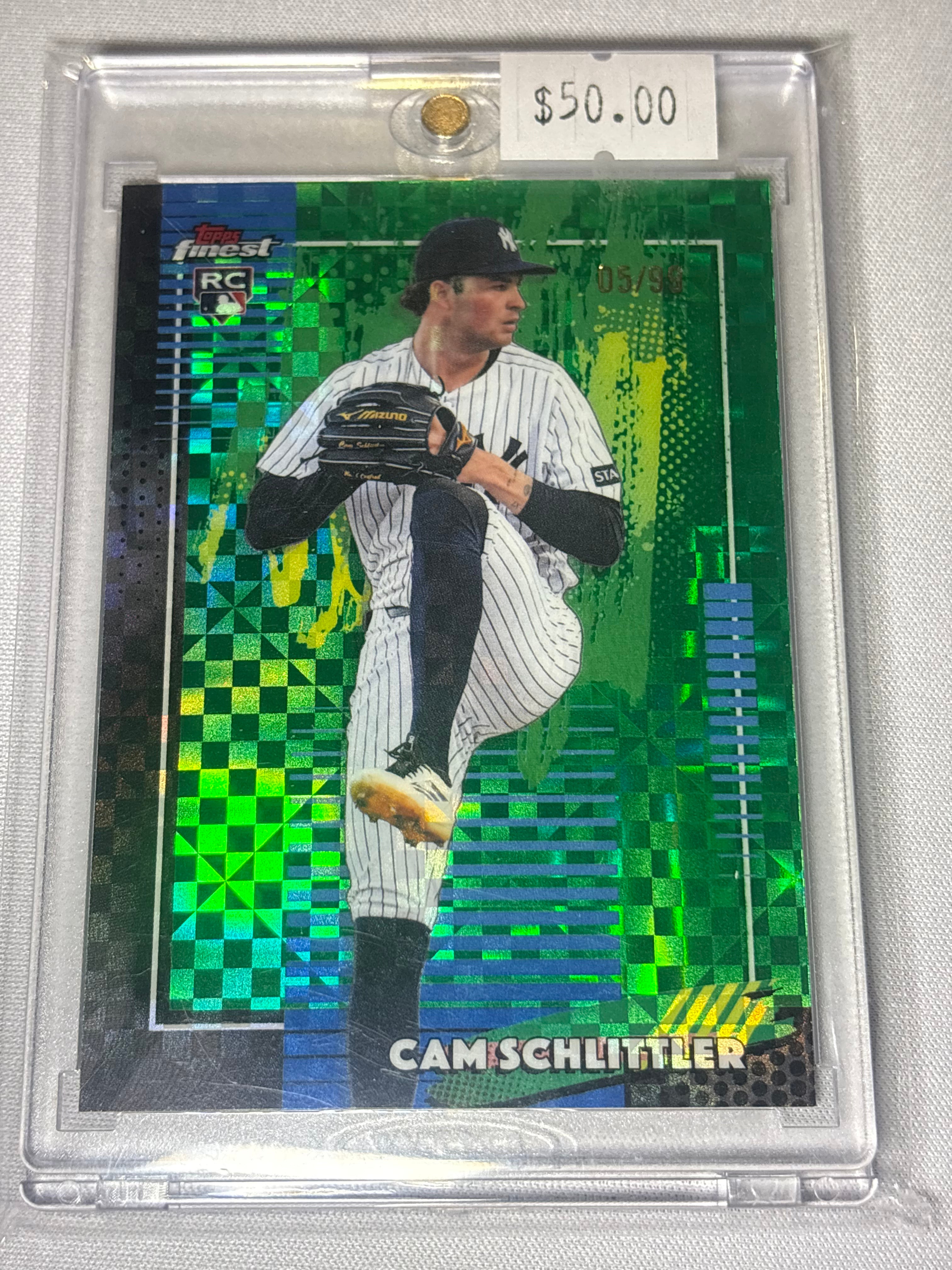 Cam Schlittler 2026 Topps Finest /99