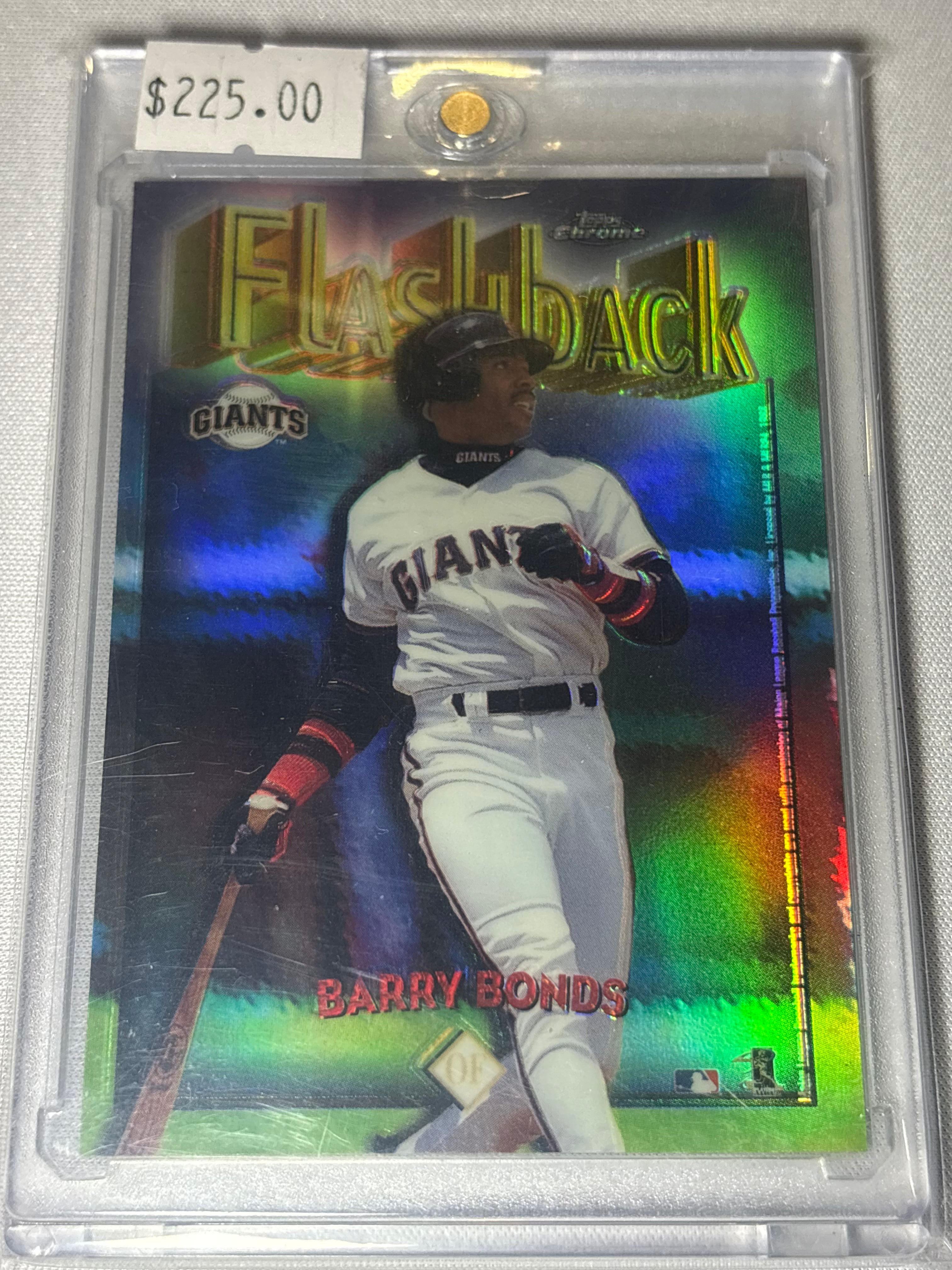 Barry Bonds Topps Chrome Flashback