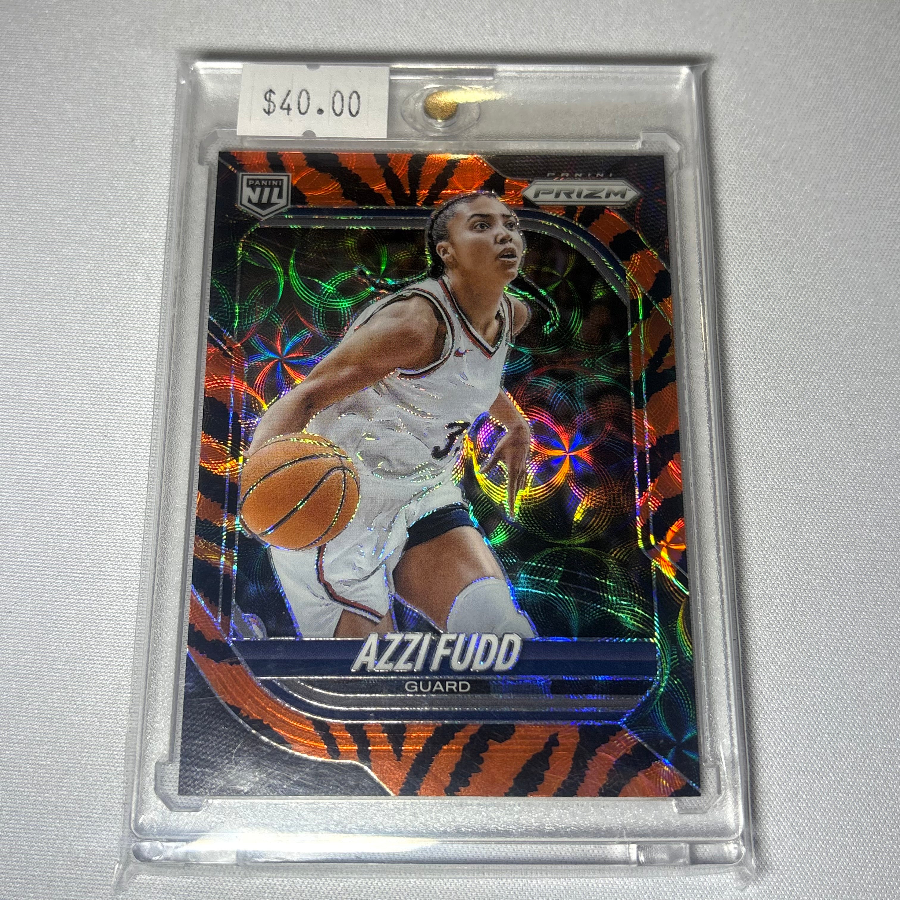 Azzi Fudd 2025 Panini Prizm NIL Refractor