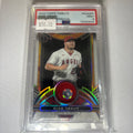 Mike Trout 2023 Topps Tribute Stamp of Approval PSA 9