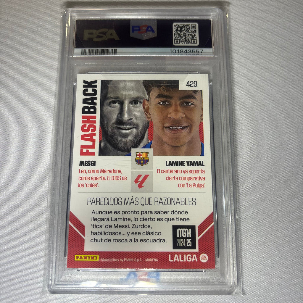 Messi/Yamal 2024 Megacracks LIGA EA Sports PSA 10