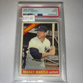 Mickey Mantle 1966 Topps PSA 2