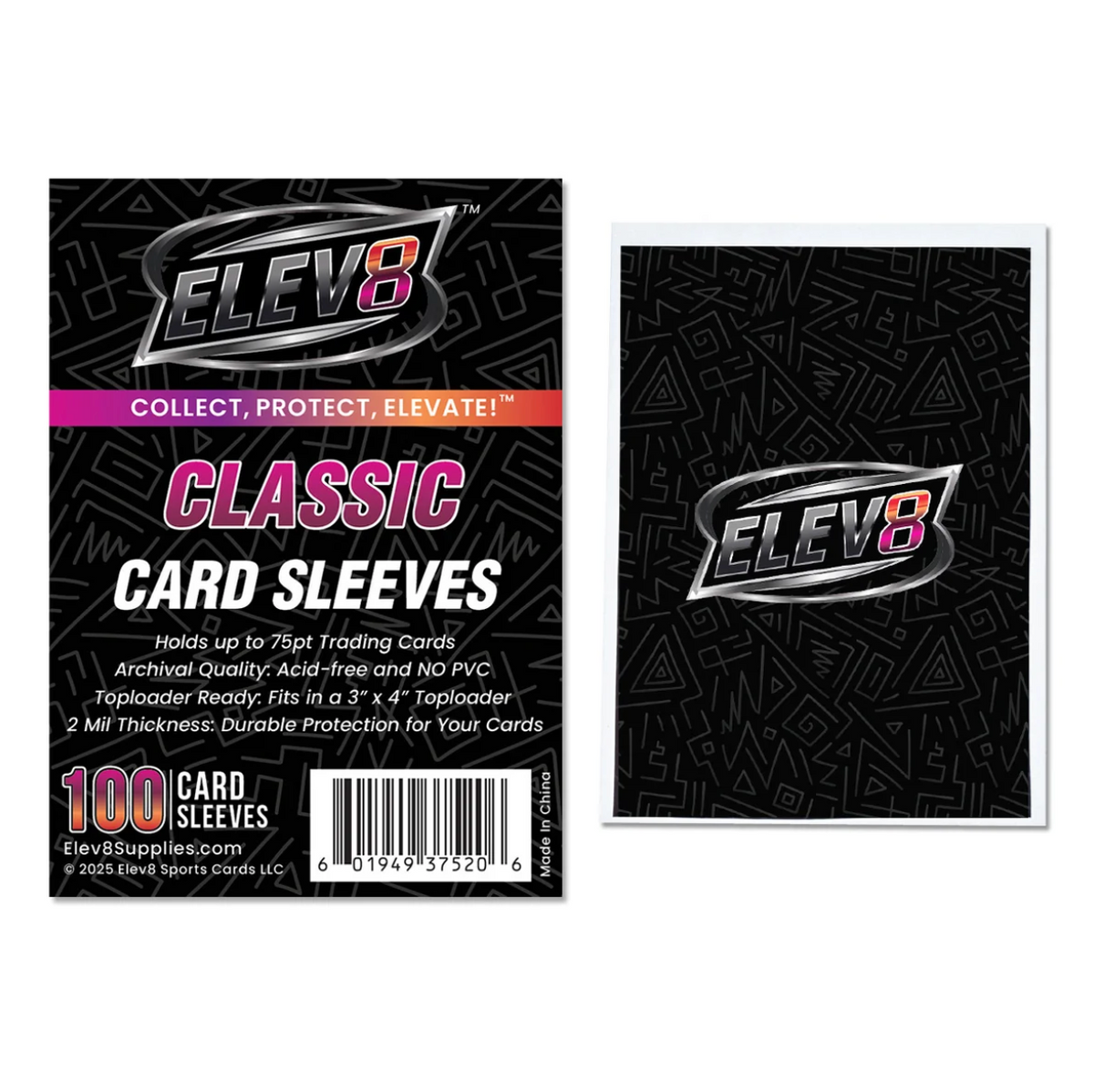 Elev8 Classic Card Sleeves - Standard (100 pack)